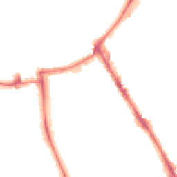 Night-time road noise heatmap for CB2 1HG