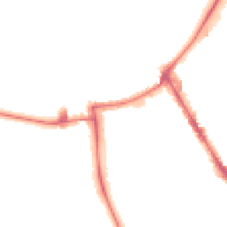 Night-time road noise heatmap for CB2 1HN