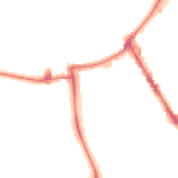 Night-time road noise heatmap for CB2 1JA