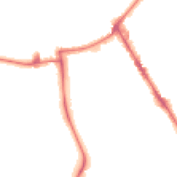 Night-time road noise heatmap for CB2 1JL