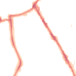 Night-time road noise heatmap for CB2 1NN