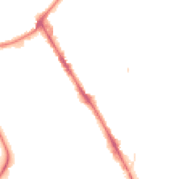 Night-time road noise heatmap for CB2 1PA