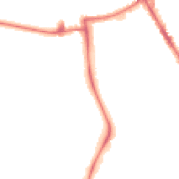 Night-time road noise heatmap for CB2 7AA