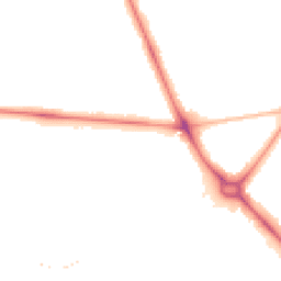Night-time road noise heatmap for CB2 8BA
