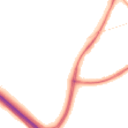 Night-time road noise heatmap for CB2 9GB