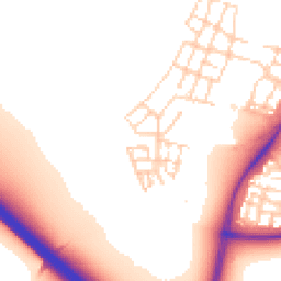 Daytime road noise heatmap for CB2 9GG