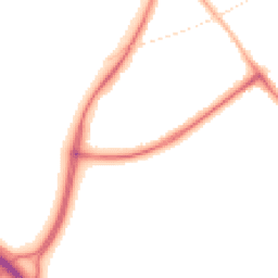 Night-time road noise heatmap for CB2 9NZ