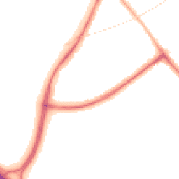 Night-time road noise heatmap for CB2 9PD