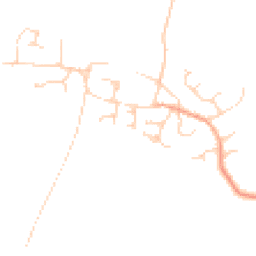 Daytime road noise heatmap for CB21 4AN