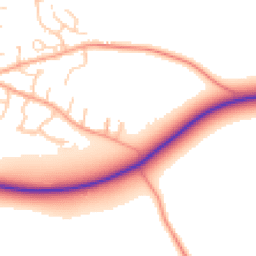 Daytime road noise heatmap for CB21 4AT