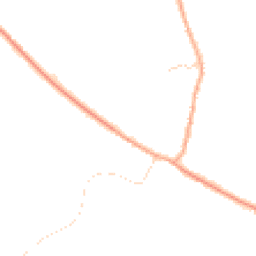 Daytime road noise heatmap for CB21 4AX