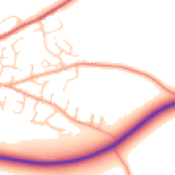 Daytime road noise heatmap for CB21 4AZ