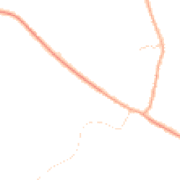 Daytime road noise heatmap for CB21 4BF