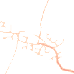 Daytime road noise heatmap for CB21 4DG