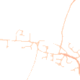 Daytime road noise heatmap for CB21 4DS