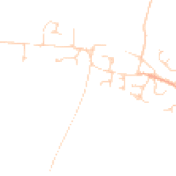 Daytime road noise heatmap for CB21 4DT