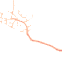 Daytime road noise heatmap for CB21 4ED