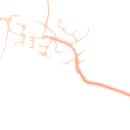 Daytime road noise heatmap for CB21 4EE
