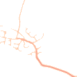 Daytime road noise heatmap for CB21 4EF