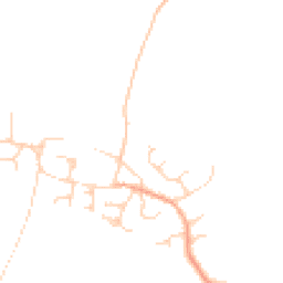 Daytime road noise heatmap for CB21 4EL