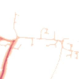 Daytime road noise heatmap for CB21 4EP