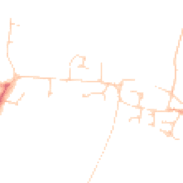 Daytime road noise heatmap for CB21 4ER