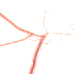 Daytime road noise heatmap for CB21 4HD