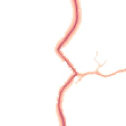 Daytime road noise heatmap for CB21 4NU