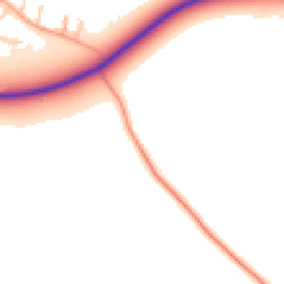 Daytime road noise heatmap for CB21 4PN