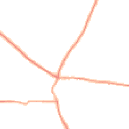 Daytime road noise heatmap for CB21 4PS