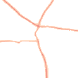 Daytime road noise heatmap for CB21 4PW