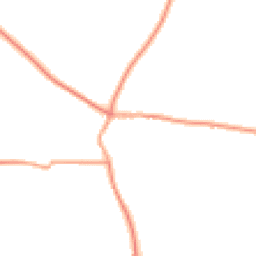 Daytime road noise heatmap for CB21 4PY