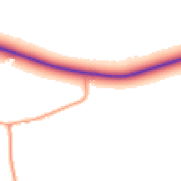 Daytime road noise heatmap for CB21 4RF
