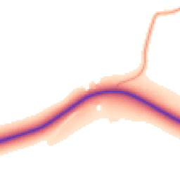 Daytime road noise heatmap for CB21 4RG