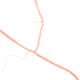 Daytime road noise heatmap for CB21 4RW