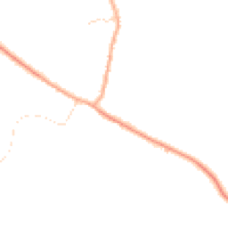 Daytime road noise heatmap for CB21 4SS
