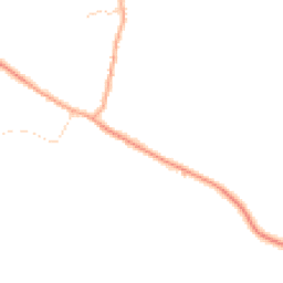 Daytime road noise heatmap for CB21 4SU