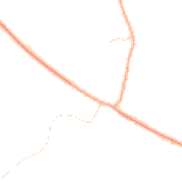 Daytime road noise heatmap for CB21 4SY
