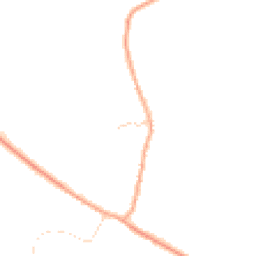 Daytime road noise heatmap for CB21 4TD