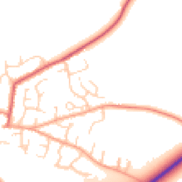 Daytime road noise heatmap for CB21 4XH