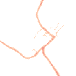 Daytime road noise heatmap for CB21 5JJ