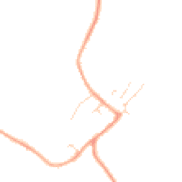 Daytime road noise heatmap for CB21 5JQ