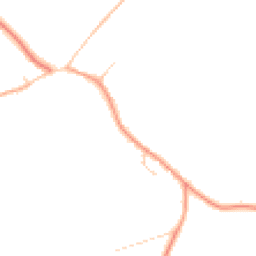 Daytime road noise heatmap for CB21 5LU