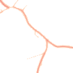 Daytime road noise heatmap for CB21 5LY