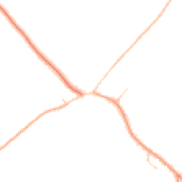 Daytime road noise heatmap for CB21 5NJ