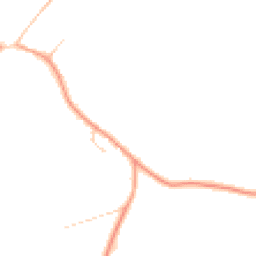 Daytime road noise heatmap for CB21 5NL
