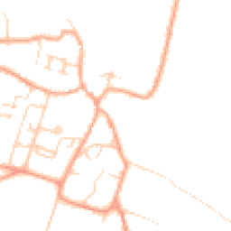 Daytime road noise heatmap for CB21 5RJ