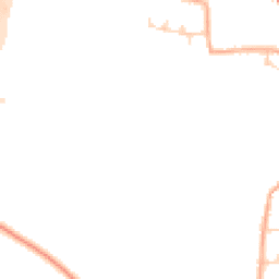 Daytime road noise heatmap for CB21 6AD
