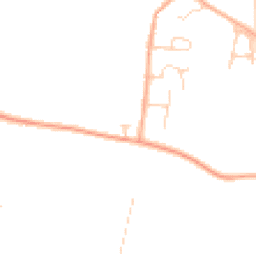 Daytime road noise heatmap for CB21 6BX
