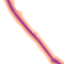 Daytime road noise heatmap for CB22 3AF